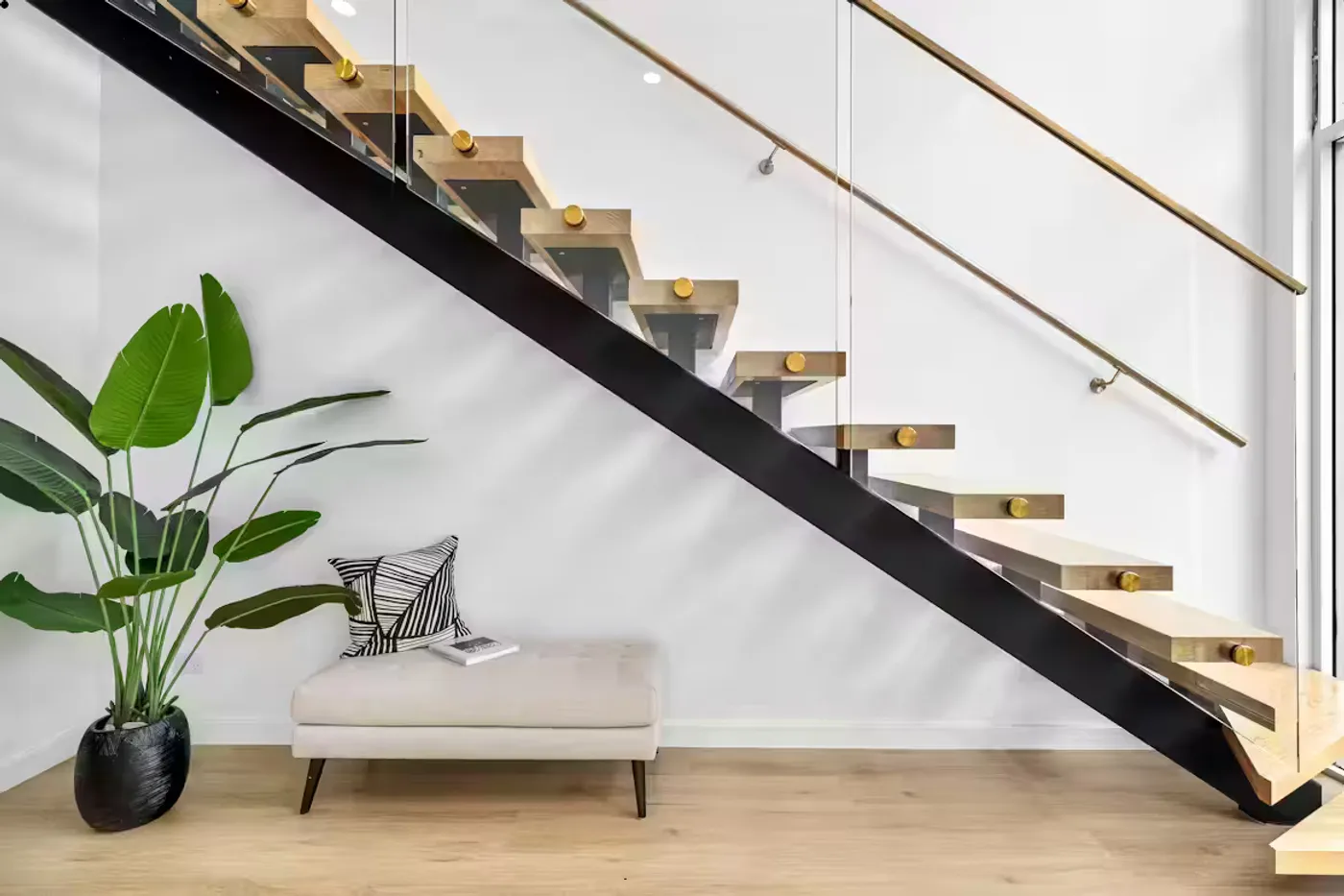 NYC DOB structural engineering for floating stairs